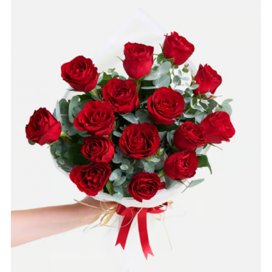 15'li Kırmızı Gül Buketi